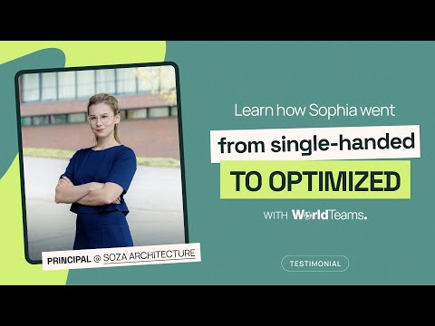 How I Scaled My Architecture Business with WorldTeams