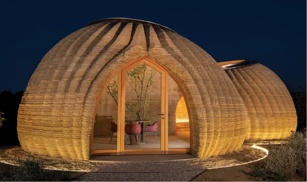 3D printed house